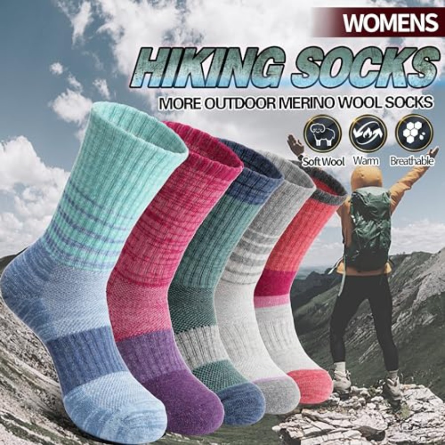 Anlisim Merino Wool Hiking Soc - Wool Hiking Sock review and price