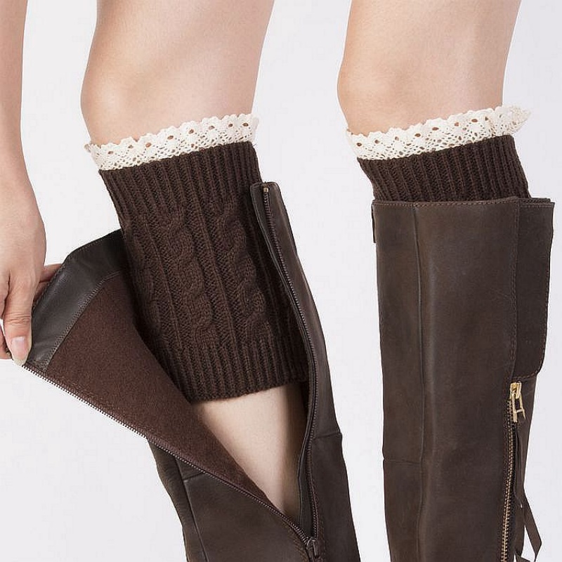 Winter Knit Solid Leg Warmers  - Thermal Sock Winter review and price