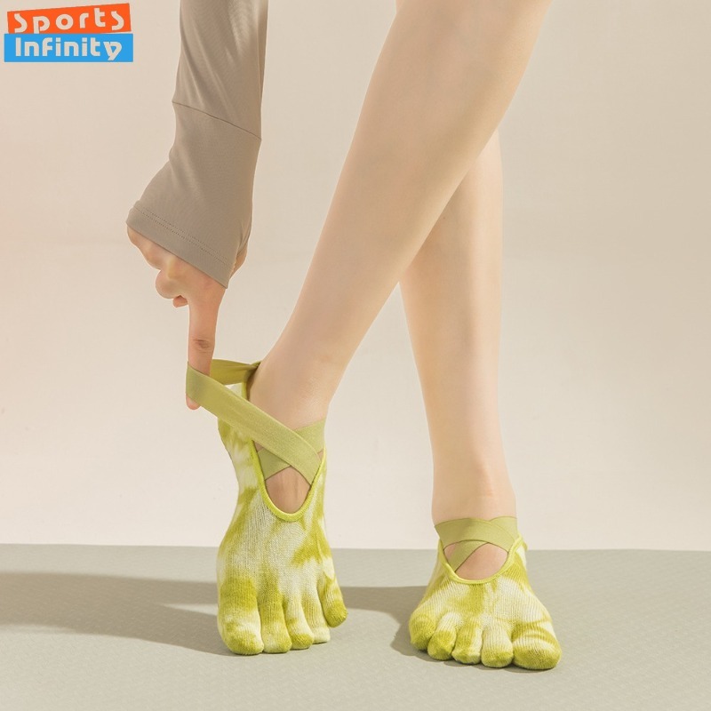 New Non Slip Tie Dye Five Fing - Toe Sock Split review and price