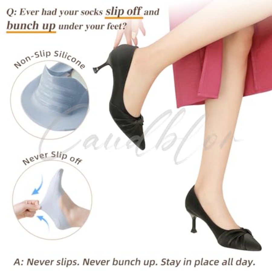 Caudblor Thin No Show Socks Wo - Invisibility Sock Loafer review and price