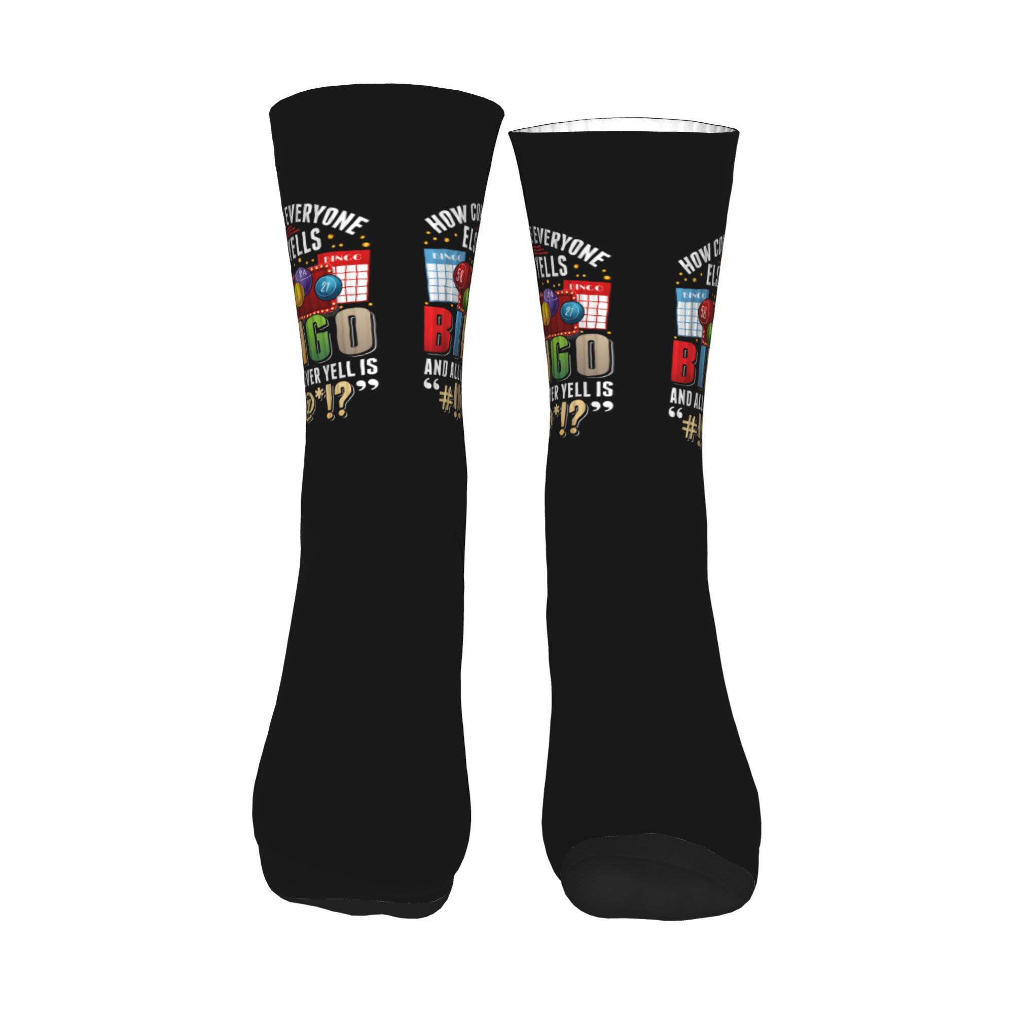 Bingo Player Humor Sarcastic Q - Dress Sock Men review and price