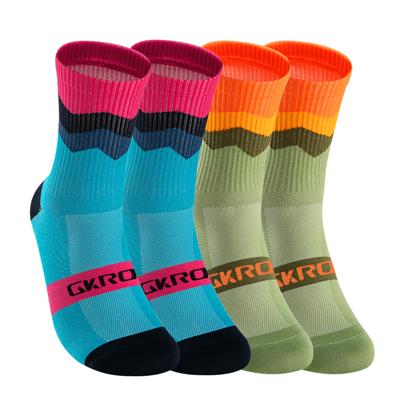 GKRQ 4 Pairs Bike Socks Men Nu - Compression Sock Medical review and price
