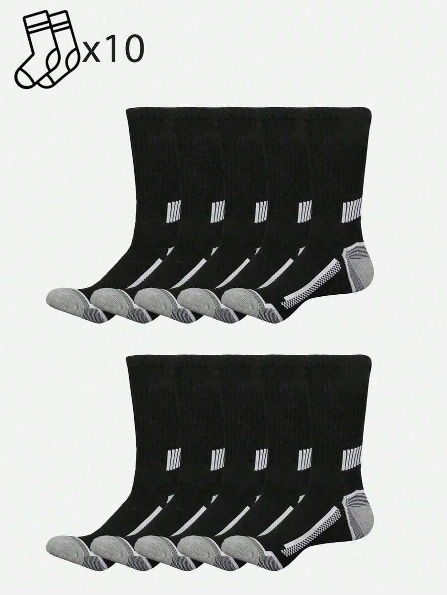 20 Pairs Mens Striped Cushione - Athletic Sock Cushion review and price