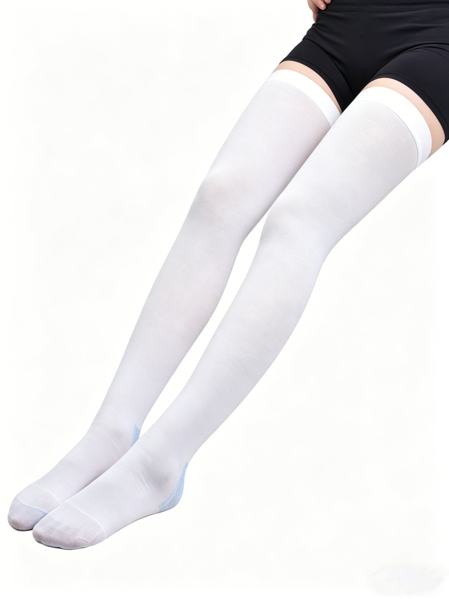 Blue White Graduated Compressi - Compression Sock Medical review and price