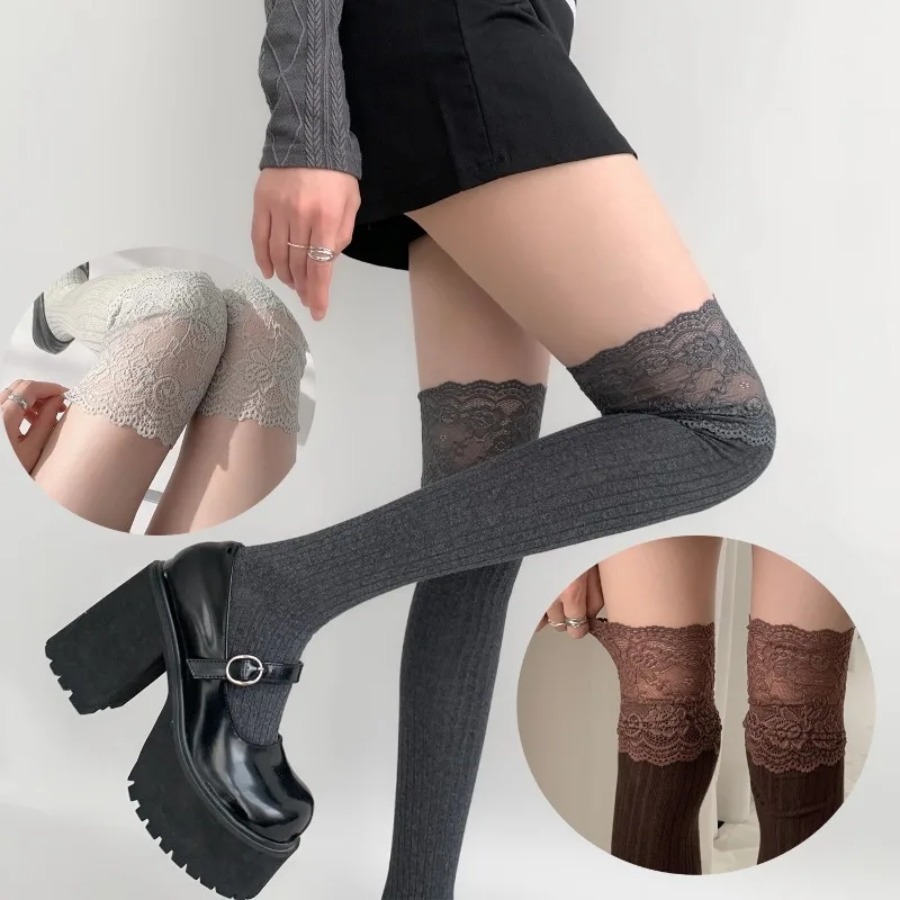 Soft Cotton Thigh High Socks,  - Boot Sock Slouchy review and price