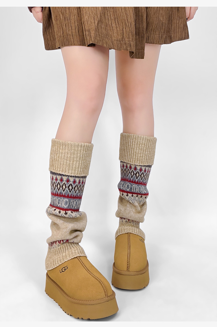 New Women's Knitted Leg Warmer - Boot Sock Slouchy review and price