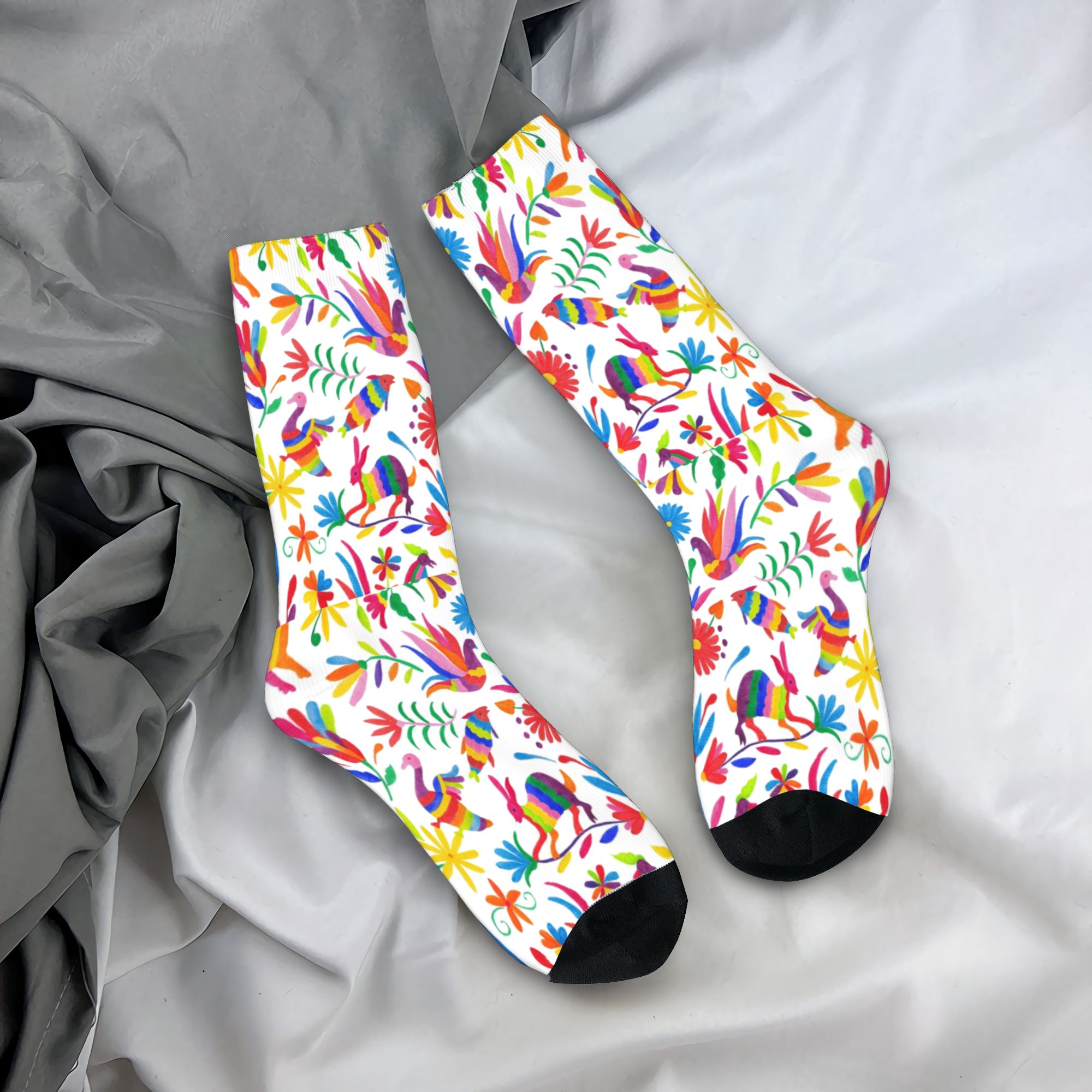 Custom Otomi Folk Mexican Art  - Dress Sock Men review and price
