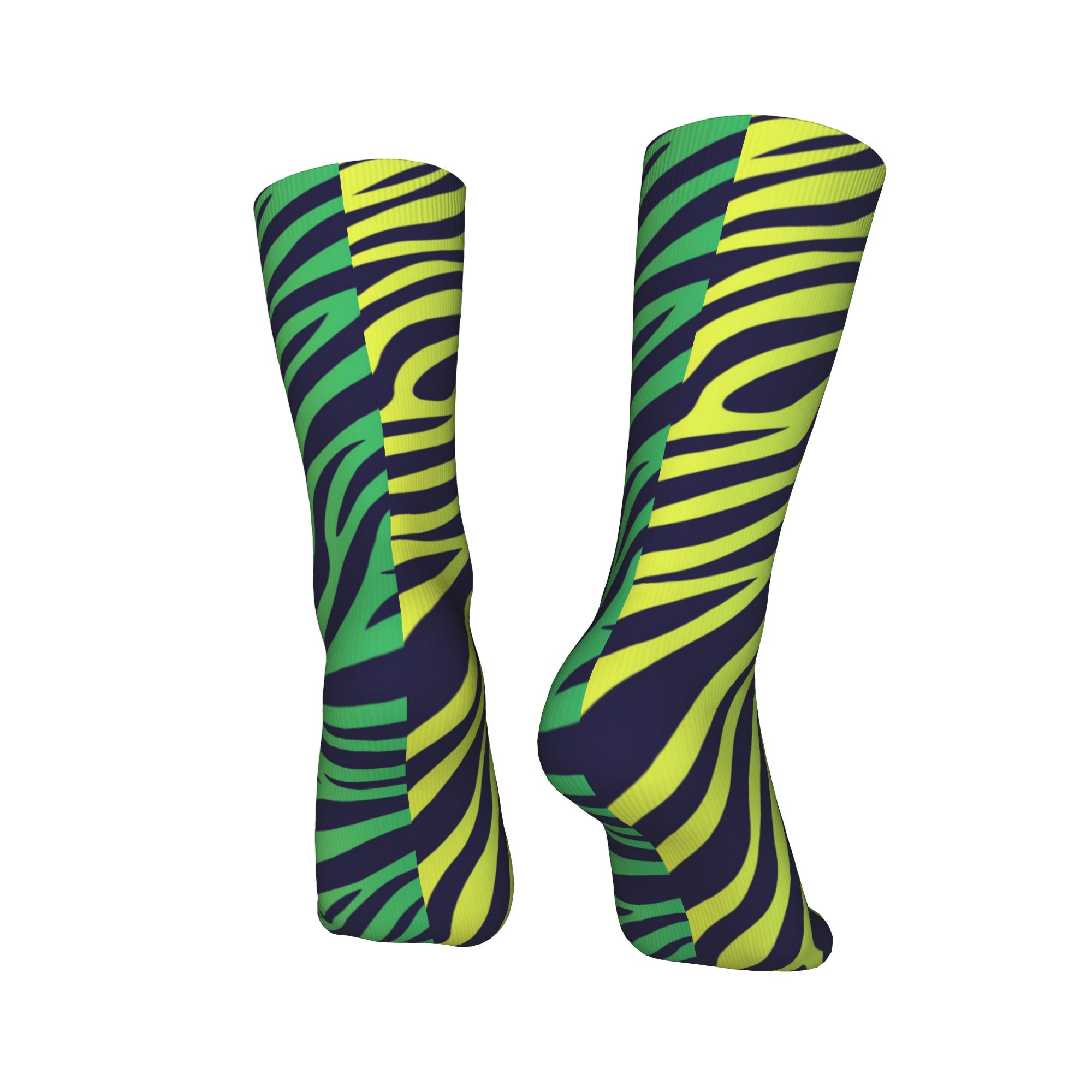 Colorful Tiger Zebra Skin Patt - Dress Sock Men review and price