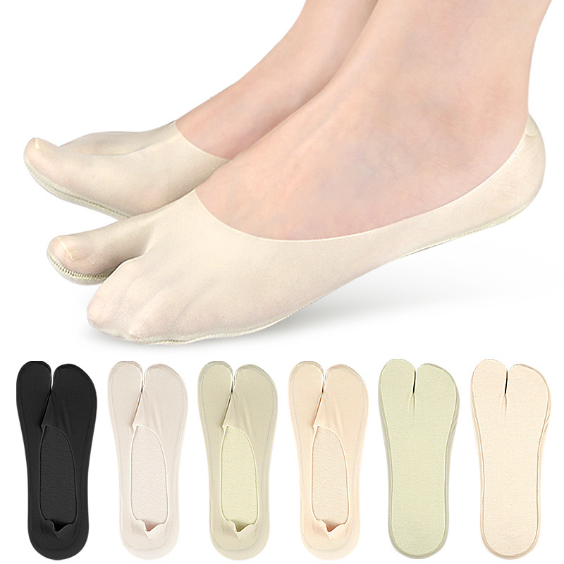 A pair of summer thin ice silk - Toe Sock Split review and price