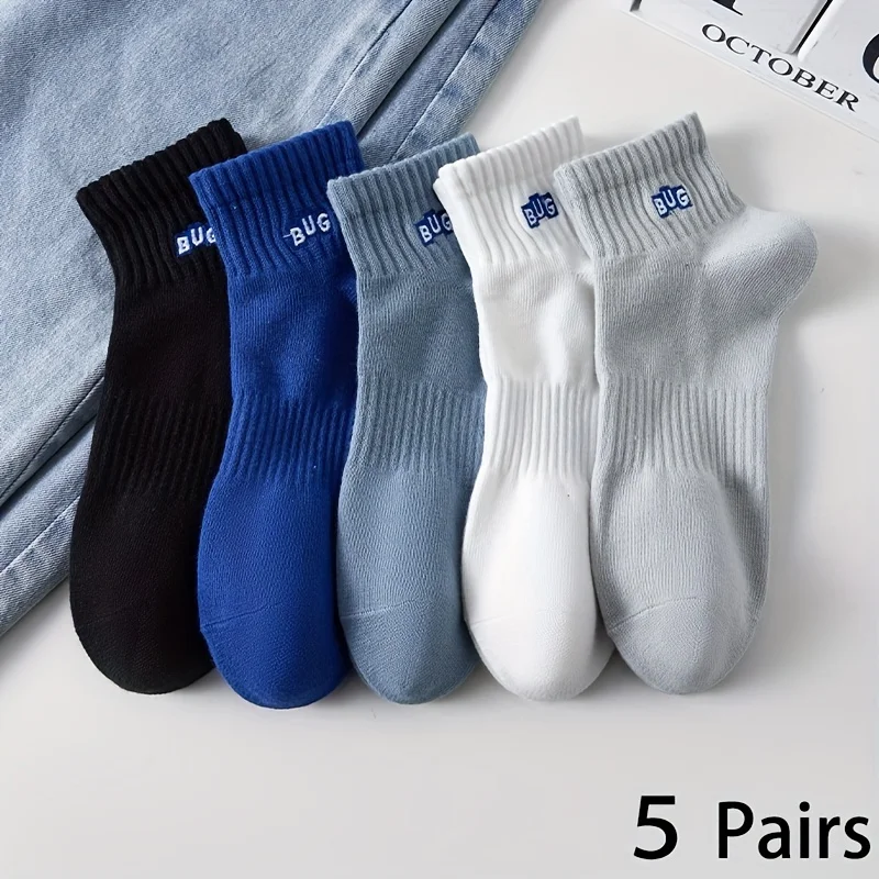 5 Pairs Men's Ankle Socks, Sol - Ankle Sock Low Cut review and price